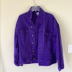 M.T.C Brand Purple Denim Jacket